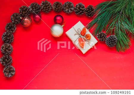 Christmas background Christmas new year gifts holiday winter Christmas background Christmas new year gifts holiday winter 109249191