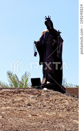 Nuestra Senora del Carmen - Our Lady of Carmen statue in Morro Jable - Fuerteventura Nuestra Senora del Carmen - Our Lady of Carmen statue in Morro Jable - Fuerteventura 109249824
