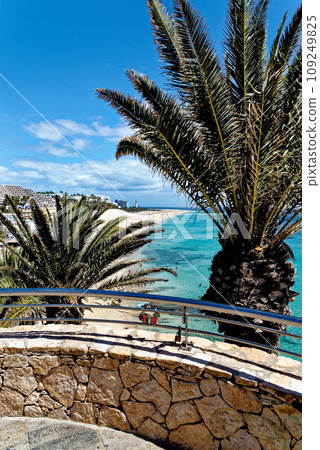 Beach in Morro Jable - Fuerteventura Beach in Morro Jable - Fuerteventura 109249825