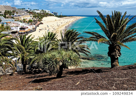 Beach in Morro Jable - Fuerteventura Beach in Morro Jable - Fuerteventura 109249834