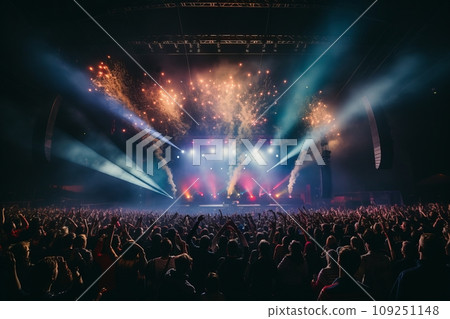 A big pop concert or festival A big pop concert or festival 109251148