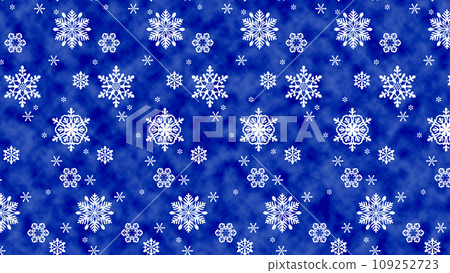 snow flower pattern background 109252723