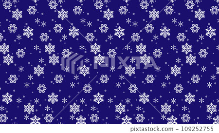 snow flower pattern background snow flower pattern background 109252755