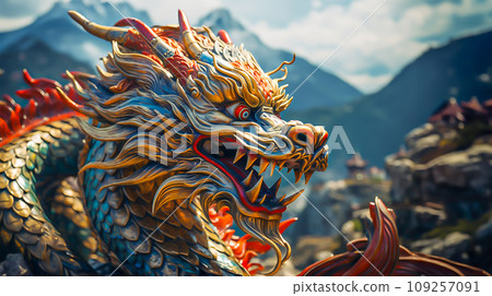 Image of Chinese Dragon - No1-12 - 109257091