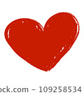 Red heart  109258534