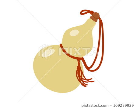 Simple gourd illustration flat design Simple gourd illustration flat design 109259929