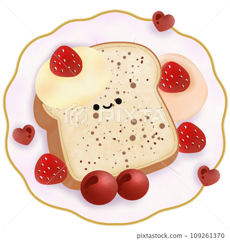 Cat and cake 109261370