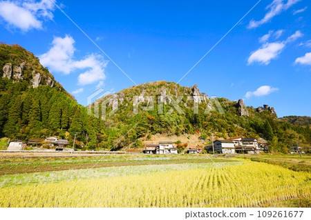Kyushu in November, when the sky is high in autumn, Nakatsu, Yabakei, and Ura-Yabakei are not in the back, but Ura-Yabakei drive 109261677