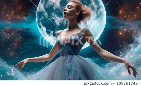 被月光照亮的女人 109261749