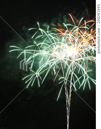 Fireworks that seem to burst into flames Fireworks that seem to burst into flames 109261843