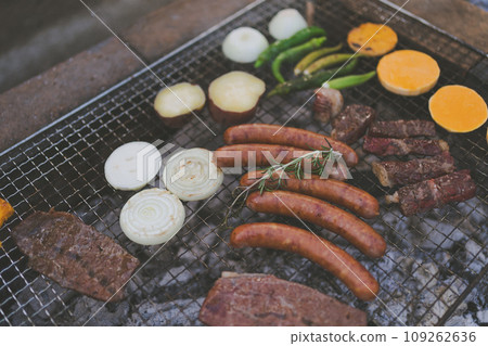 barbecue, barbecued, barbeque 109262636