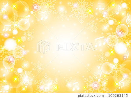 雪,冬天,聖誕節,閃光,背景,音樂,可愛,雪花,插圖,黃色,橙色 雪,冬天,聖誕節,閃光,背景,音樂,可愛,雪花,插圖,黃色,橙色 109263145