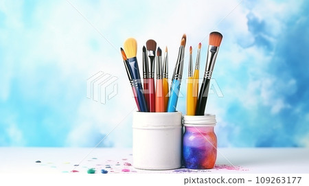 Vibrant Watercolor Paints Collection Vibrant Watercolor Paints Collection 109263177