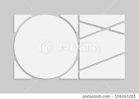 Template collage of six frames, images, photo 109263261