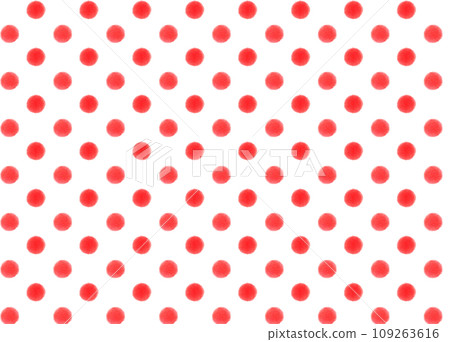 Watercolor style red polka dot pattern background wallpaper material 109263616