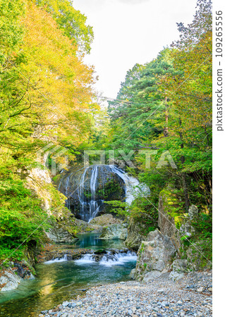 Sekiyama Otaki Falls in early autumn, Higashine City, Yamagata Prefecture Sekiyama Otaki Falls in early autumn, Higashine City, Yamagata Prefecture 109265556