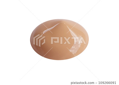 collection of beauty liquid powder make up strokes on white background. each one is shot separately 109266091