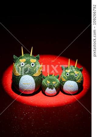 Zodiac sign Year of the Dragon (parent and child Dragon in the spotlight) 109266792