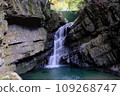 Landscape with a waterfall 109268747