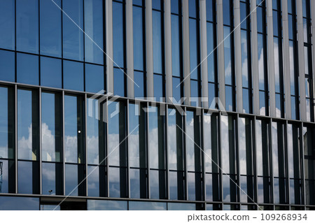 office building with glass facades 109268934