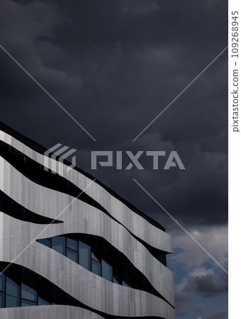 futuristic office building futuristic office building 109268945