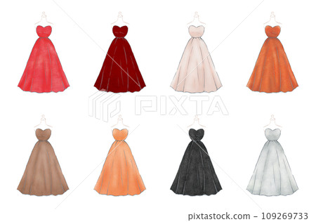 簡約色彩洋裝套裝-瀟灑成熟系列 109269733