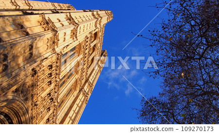 A sunny French church 109270173