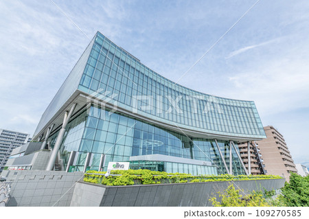 岩手縣盛岡市,岩手縣資訊交流中心愛奈,陽光明媚的日子 岩手縣盛岡市,岩手縣資訊交流中心愛奈,陽光明媚的日子 109270585