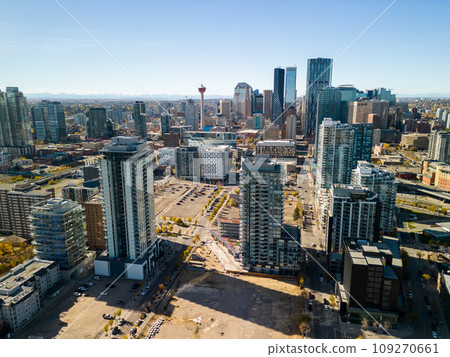 Downtown Calgary skyline. City of Calgary, Alberta, Canada. 109270661