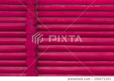 Wooden logs timber background forest large texture background hardwood pink paint board Wooden logs timber background forest large texture background hardwood pink paint board 109271201