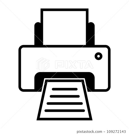 printer icon printer icon 109272143