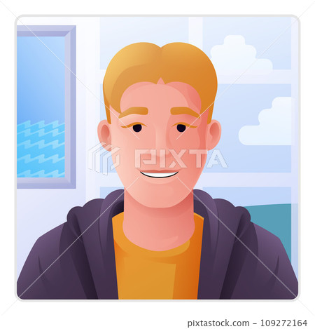 Man Profile Illustration Internet Call Avatar Man Profile Illustration Internet Call Avatar 109272164