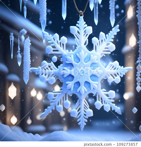 Snowflakes icicles ornaments christmas wallpaper Snowflakes icicles ornaments christmas wallpaper 109273857