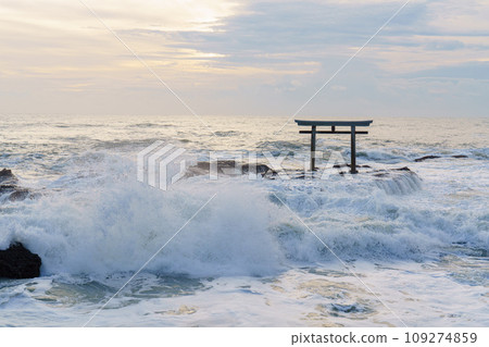 Ibaraki Prefecture Oarai Isosaki Shrine/Kamiiso Torii 109274859