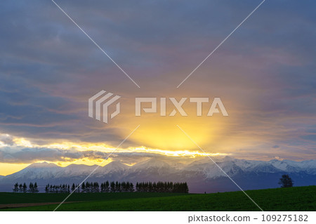 Biei dawn Hokkaido tourism Biei dawn Hokkaido tourism 109275182