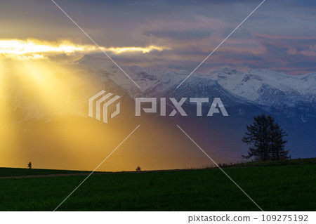 Biei dawn Hokkaido tourism 109275192
