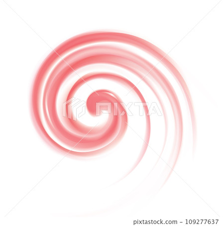 Abstract vector spiral background crimson colour 109277637