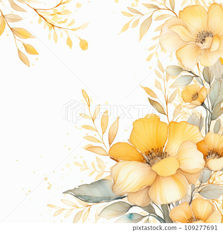 [AI生成圖像/AI插圖]植物花卉插圖 109277691