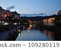 quiet river at dawn 109280119