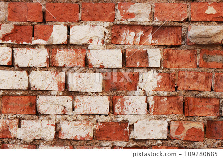 Empty Old Brick Wall Texture. Empty Old Brick Wall Texture. 109280685