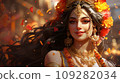 Lord Rama and Ravana in Dussehra Navratri festival of India 109282034
