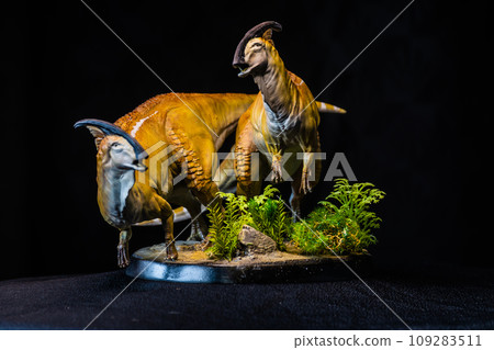Parasaurolophus Dinosaur in the dark Parasaurolophus Dinosaur in the dark 109283511