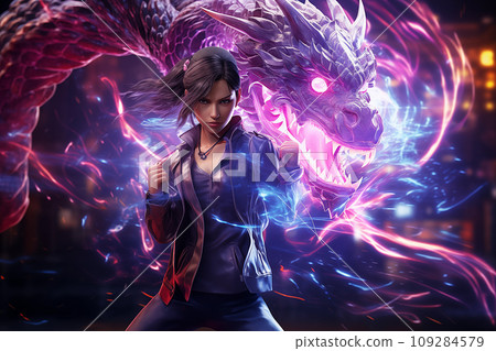 Fighting game character AI image 109284579