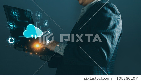 e digital network technology in business, buying and selling commerce online digital marketplace 109286107