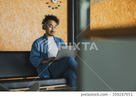 在共享辦公室工作的人 在共享辦公室工作的人 109287051