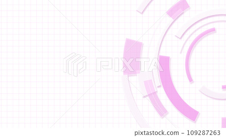Grid and rotating circle white background Grid and rotating circle white background 109287263