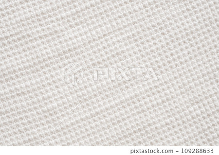 White cotton fabric cloth texture pattern background White cotton fabric cloth texture pattern background 109288633