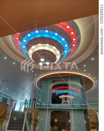 Shinmoji Ferry Tour Walking 2023 Ship Lobby 109288911