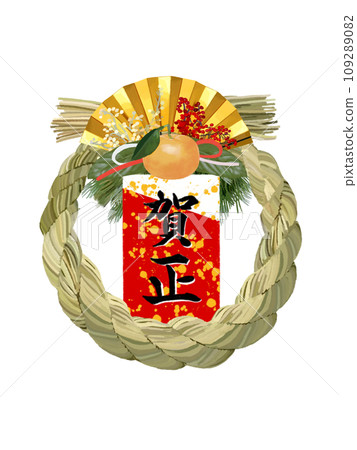 Shimenawa decoration (Kasho) Shimenawa decoration (Kasho) 109289082