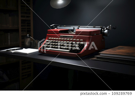 Typewriter. Generative AI 109289769